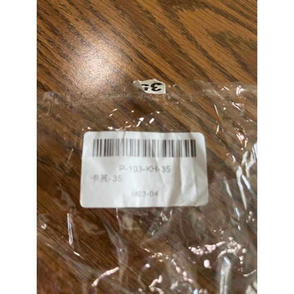 Tan slip on Velcro sandals U.S. size 4.5, EU size 35 - Picture 5 of 7